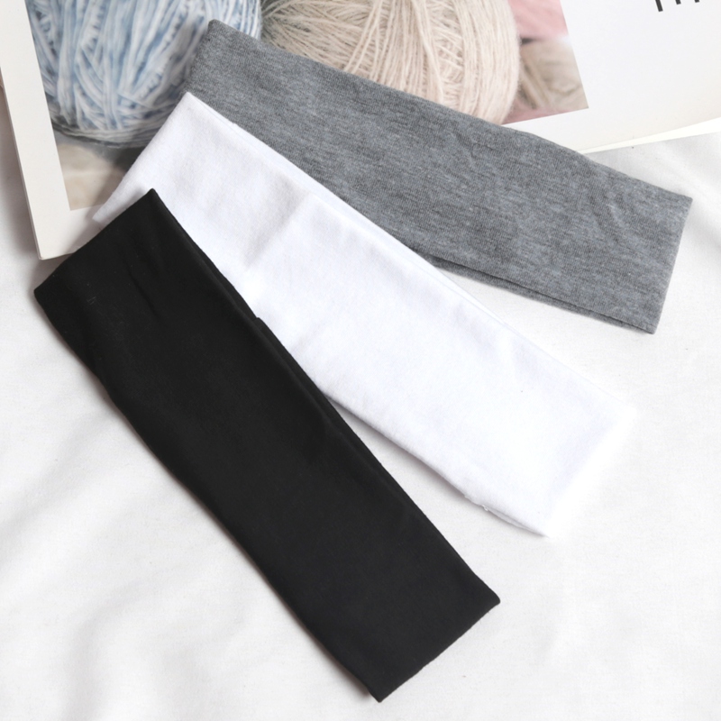 Women'S Yoga Accessories - 3PCS Elastic Hair Sweatband for Men