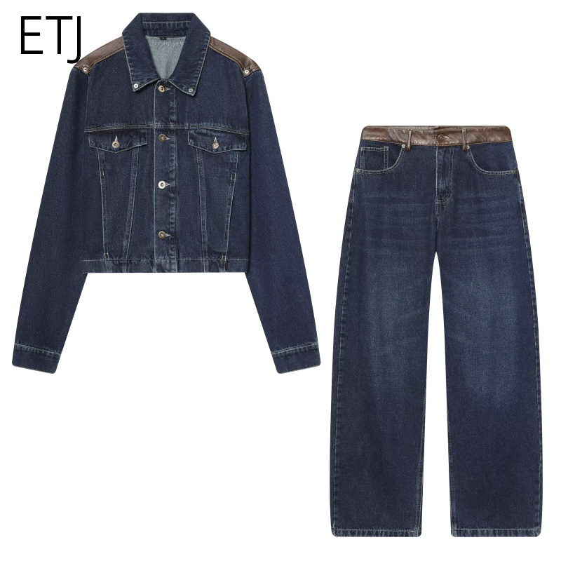 Women'S Jeans Accessories - ETJ Women's Denim Jacket & Jeans