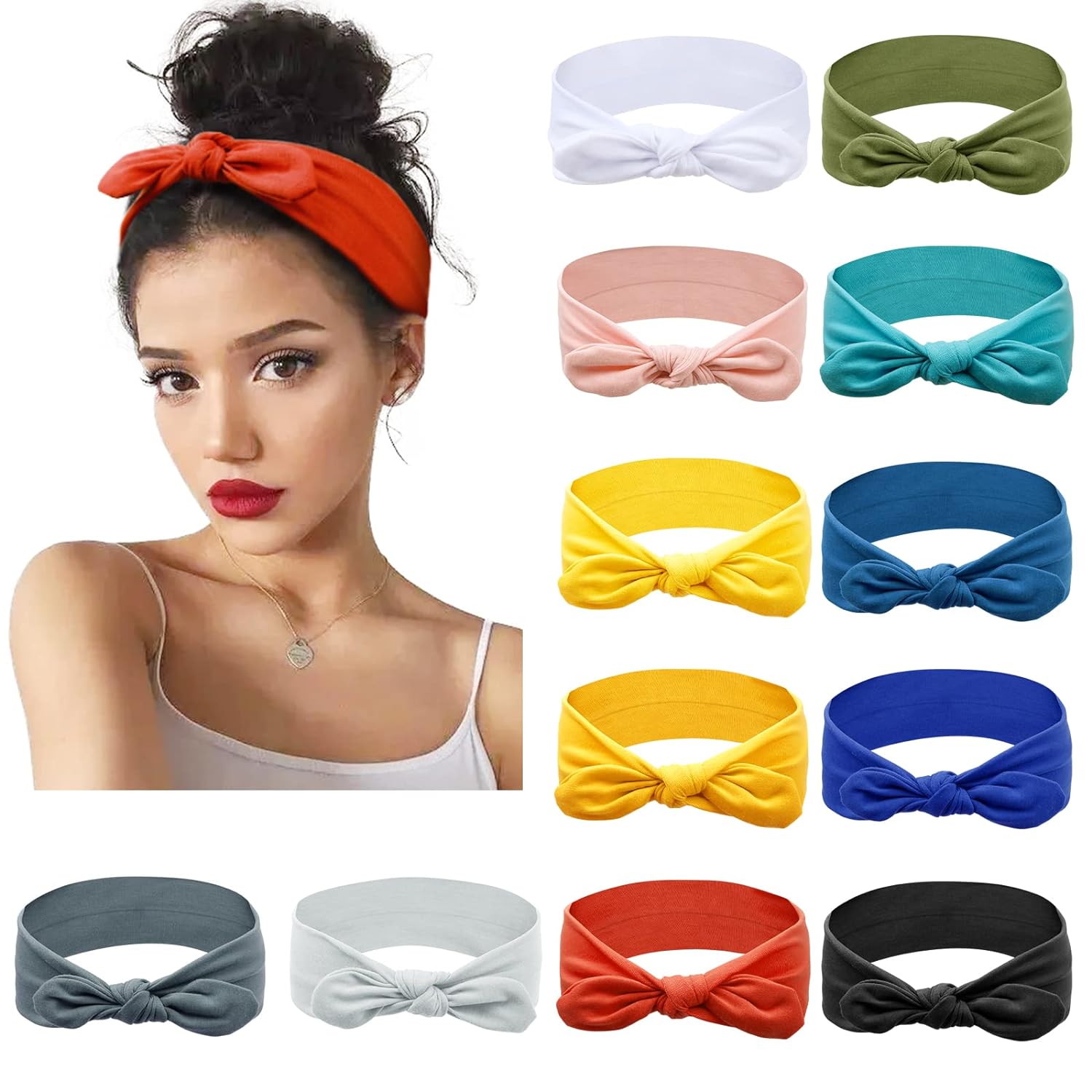 Women'S Yoga Accessories - Cute Rabbit Ear Headbands for Women