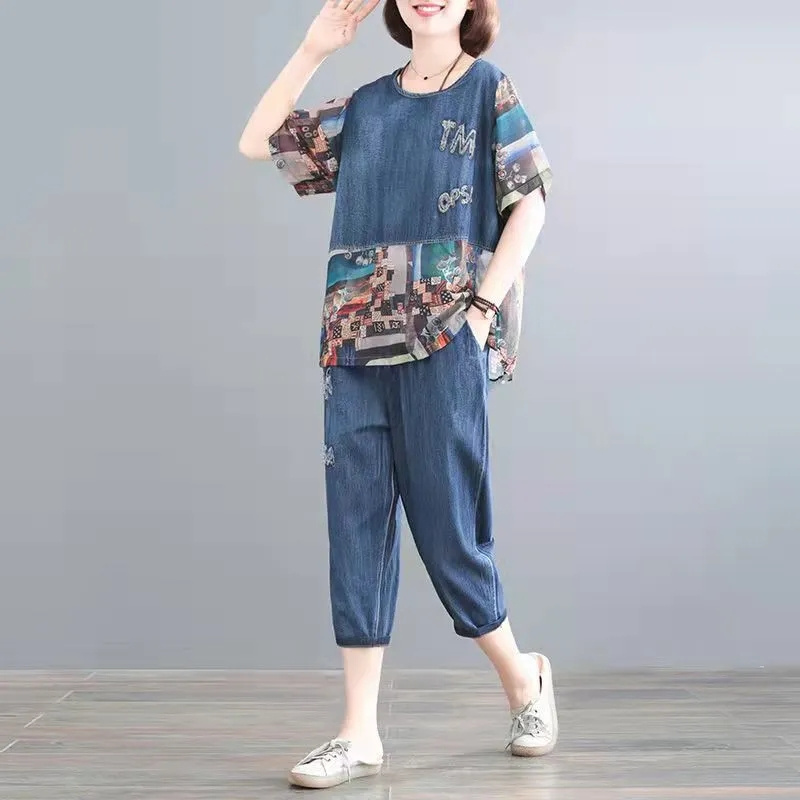 Women'S Jeans Accessories - 5XL Summer Women's Jeans Sets Spring