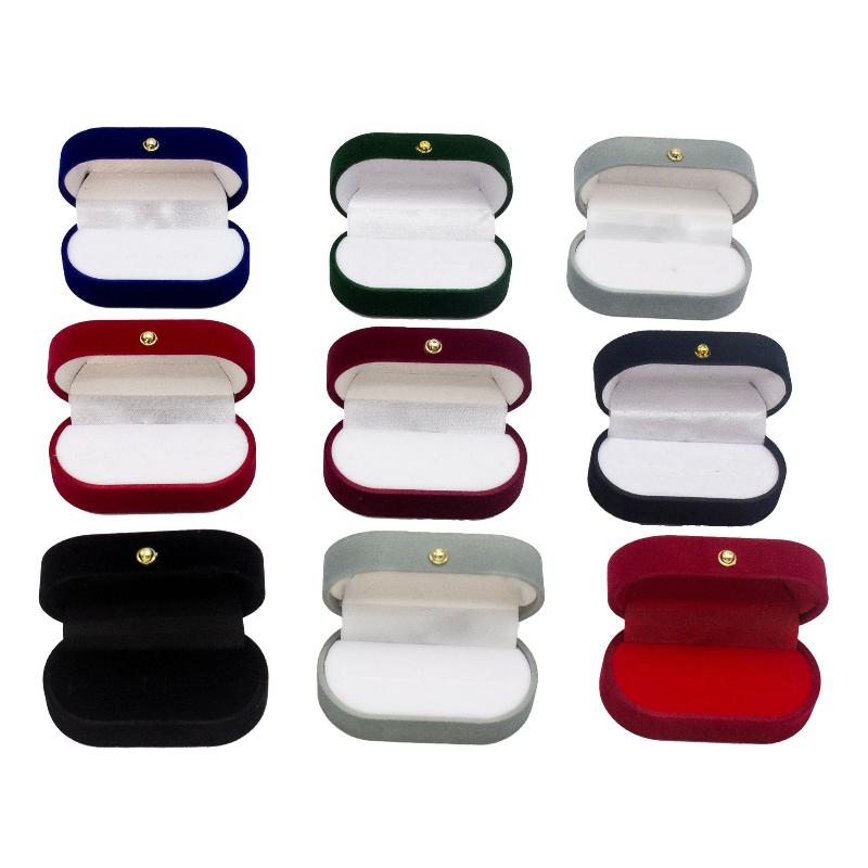 1 PCS Felt Ring Box Mini Porta - Women Accessories Display ulasan dan harga