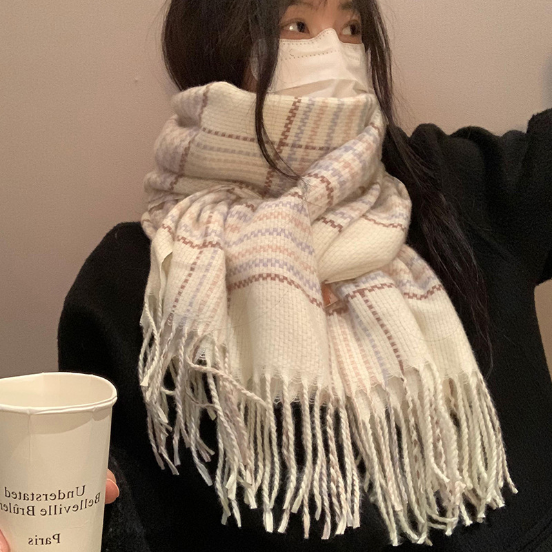 Women's Plaid Scarf Winter War - Women'S Accessories Trends 2026 ulasan dan harga