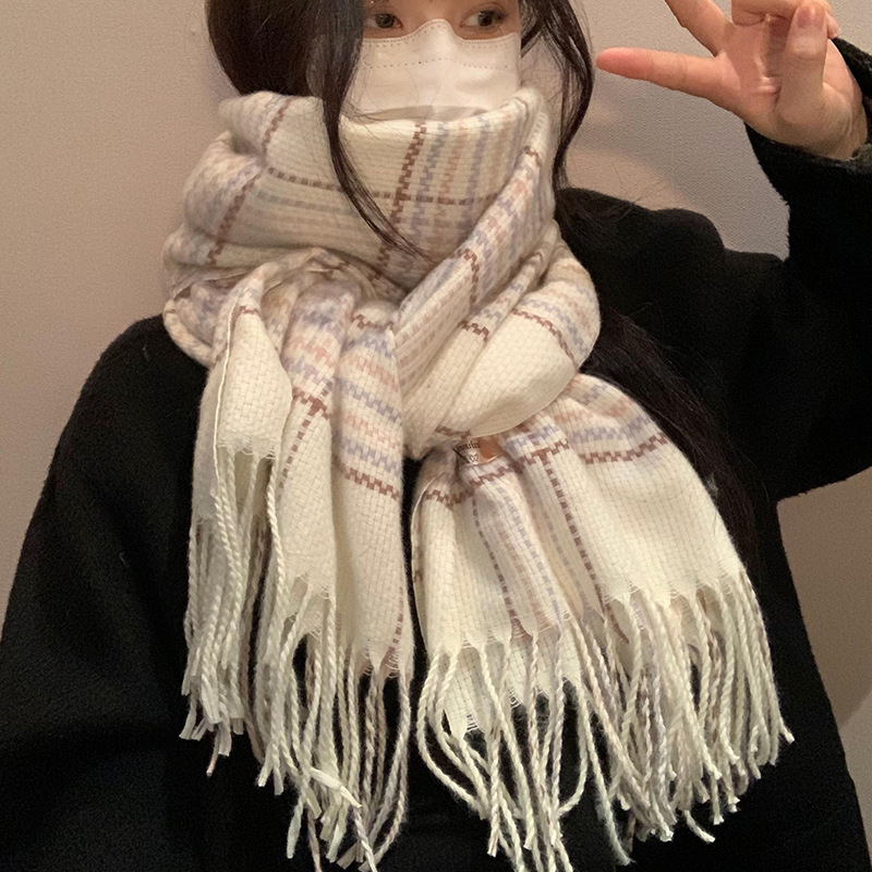 Women's Plaid Scarf Winter War - Women'S Accessories Trends 2026 ulasan dan harga