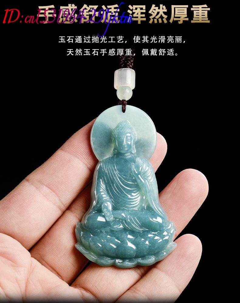Natural Burmese Jadeite Buddha - Women'S Accessories Jewelry ulasan dan harga