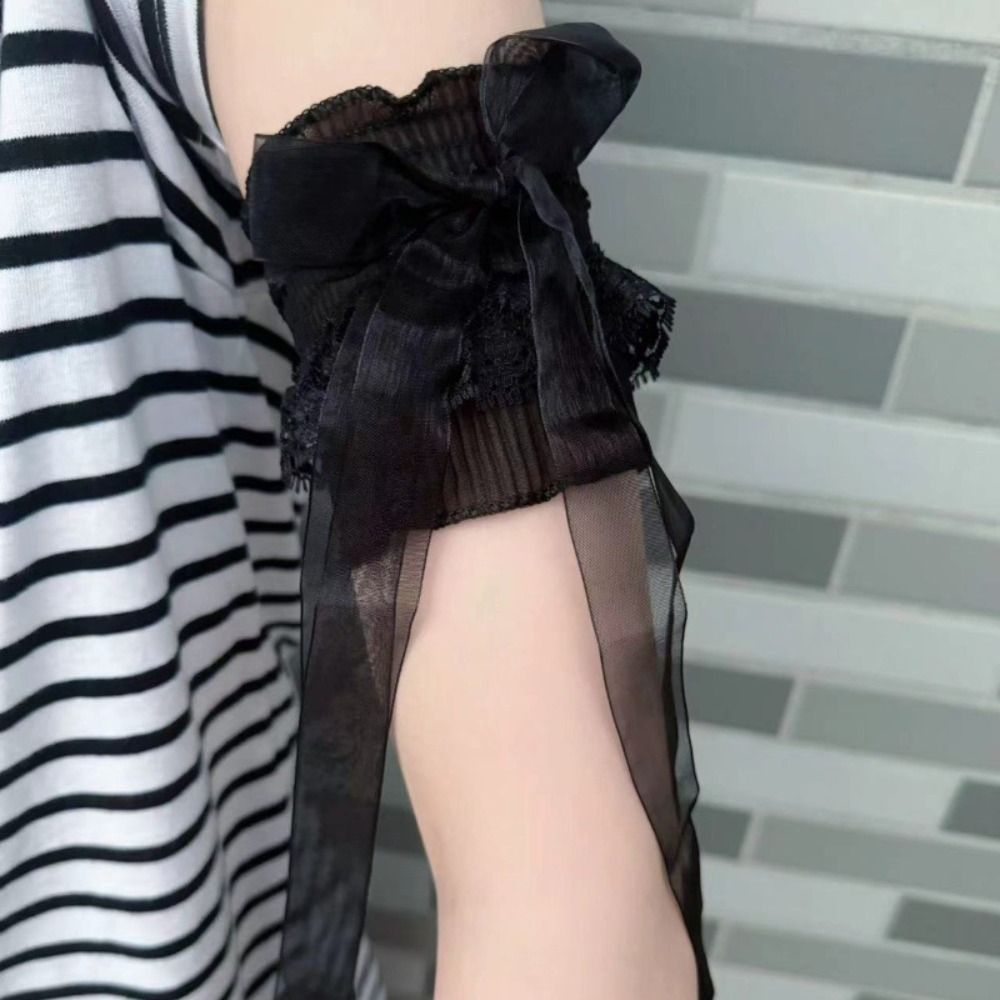 Fashion Lace Lolita Arm Sleeve - Women'S Winter Accessories Set ulasan dan harga