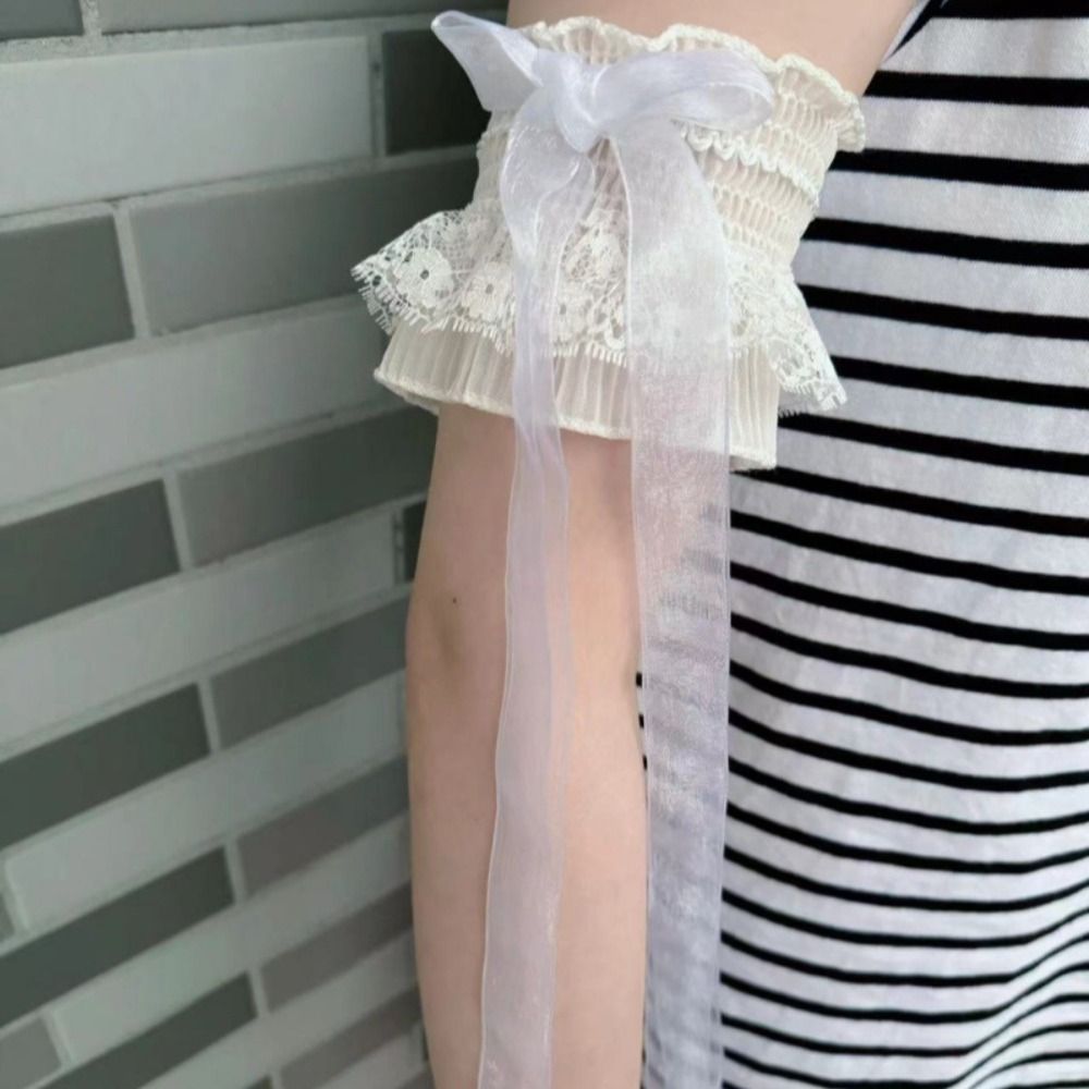 Fashion Lace Lolita Arm Sleeve - Women'S Winter Accessories Set ulasan dan harga