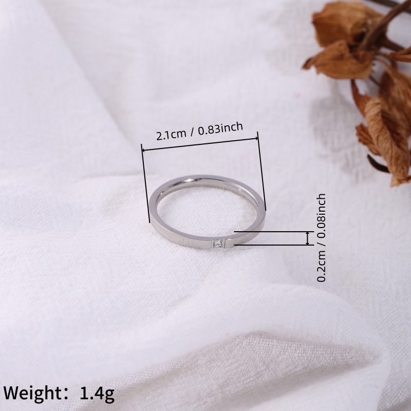 1 Piece of Stainless Steel Fin - Women Accessories Meaning ulasan dan harga