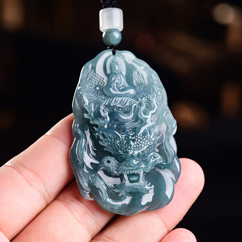 Natural Burmese Jadeite Dragon - Women'S Accessories Jewelry ulasan dan harga