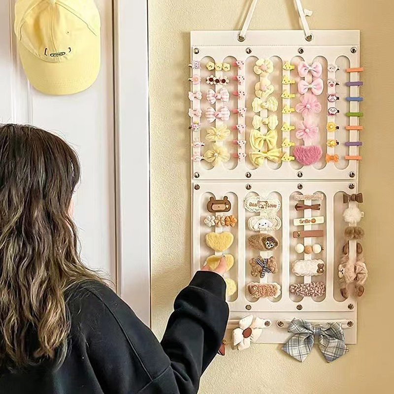 Hanging Hair Claws Clip Storag - Women Accessories Display ulasan dan harga