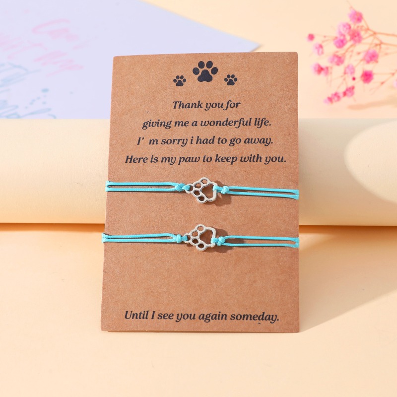 Adjustable Paw Print Couple Br - Women Accessories Meaning ulasan dan harga