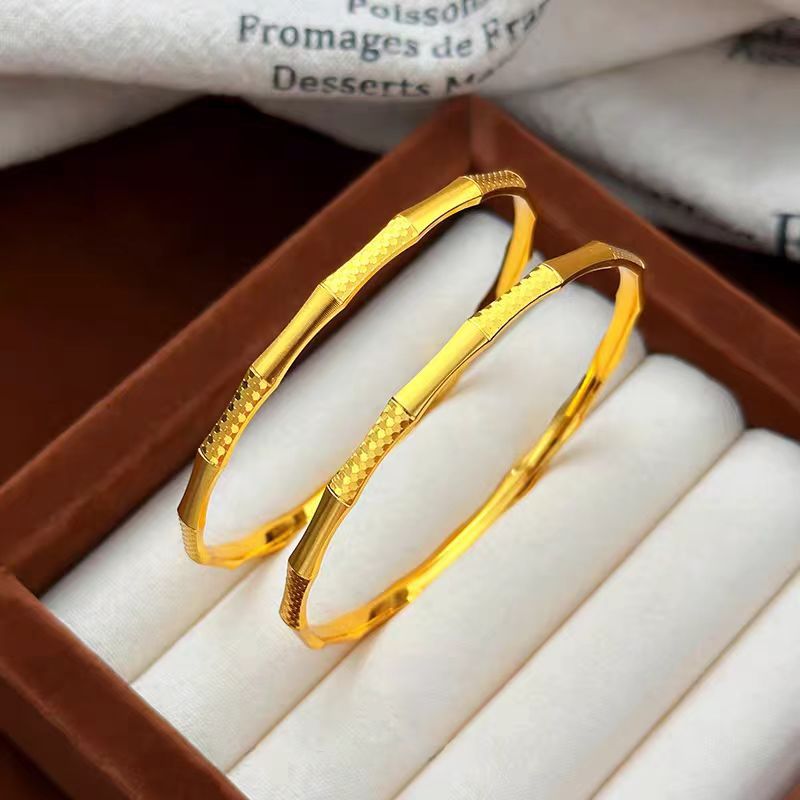 24K Gold AU999 Dragon Scale Ba - Women Accessories Meaning ulasan dan harga
