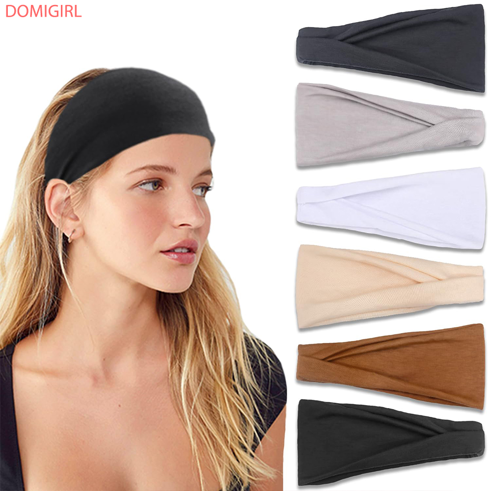 New Solid Color Elastic Hair B - Women'S Yoga Accessories ulasan dan harga