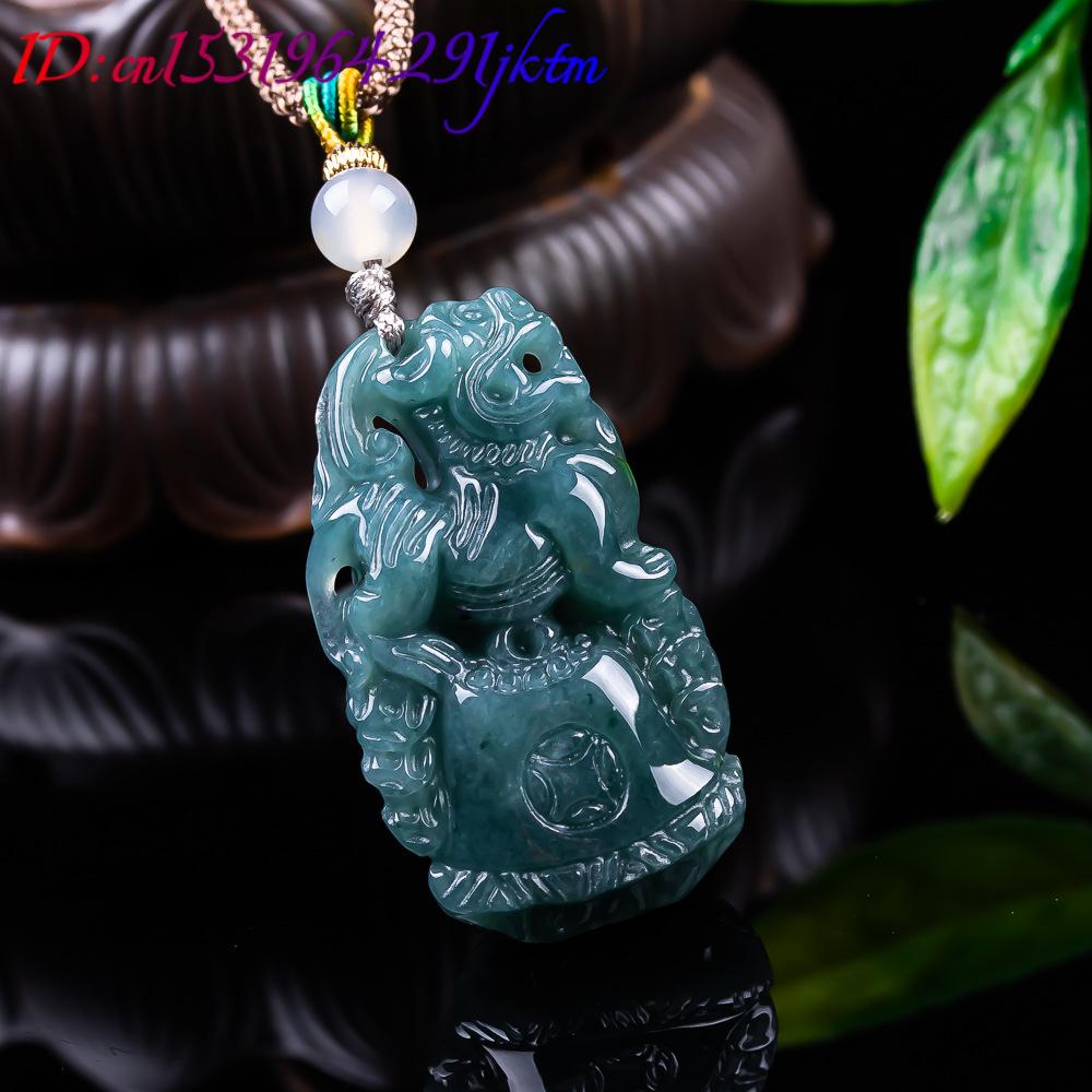 Burmese Jadeite Pixiu Pendant  - Women Accessories To Gift ulasan dan harga