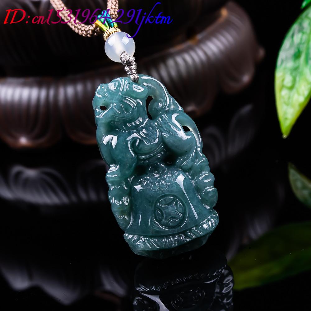 Burmese Jadeite Pixiu Pendant  - Women Accessories To Gift ulasan dan harga