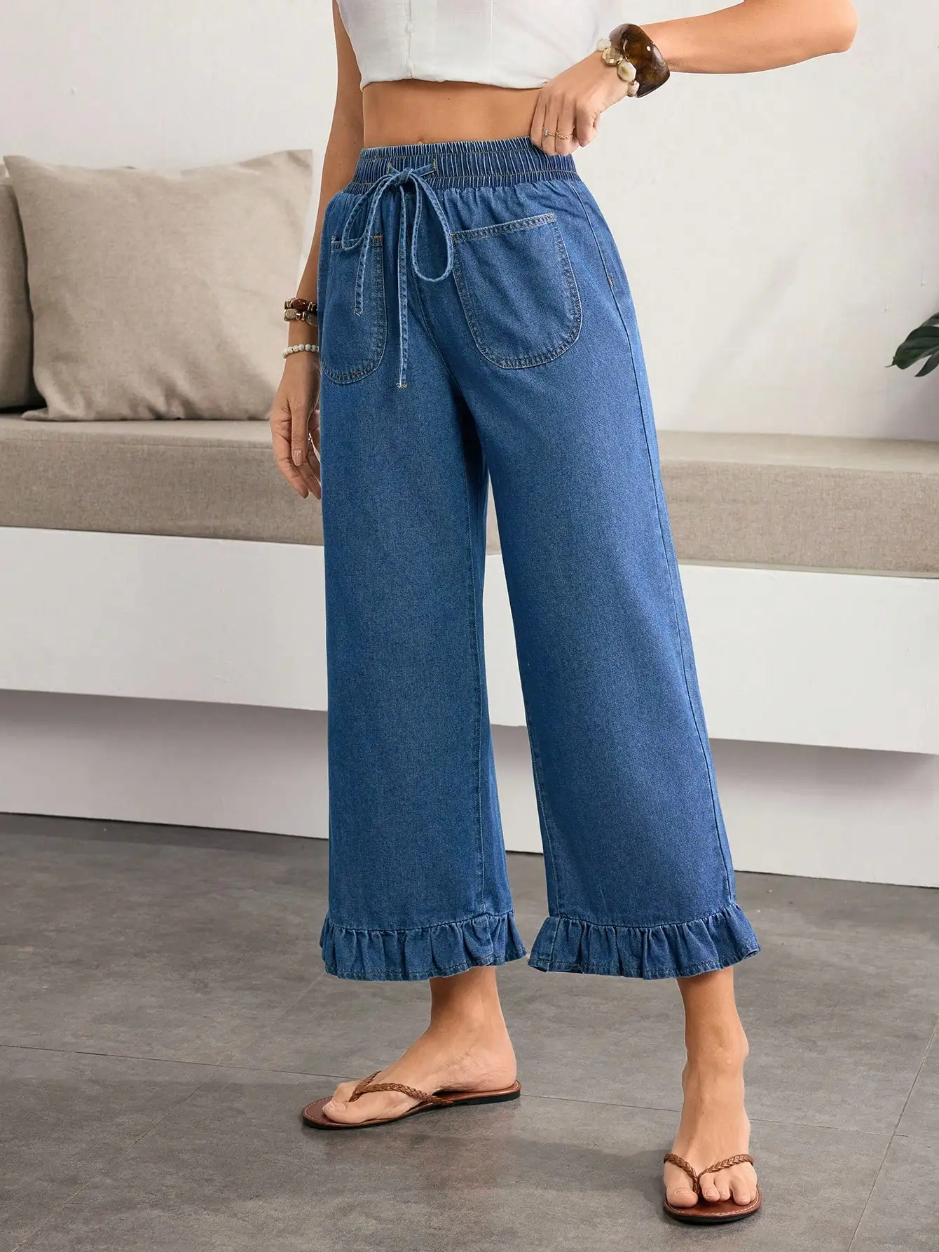 Plus Size Women's Blue Jeans,  - Women'S Jeans Accessories ulasan dan harga