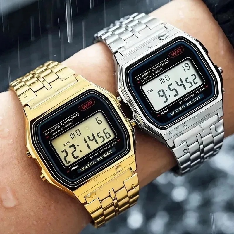 F91W Band Watch Waterproof Ret - Women Accessories Display ulasan dan harga