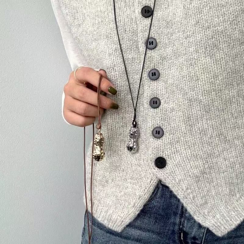 Fashionable Metal Peanut Penda - Women Accessories Meaning ulasan dan harga