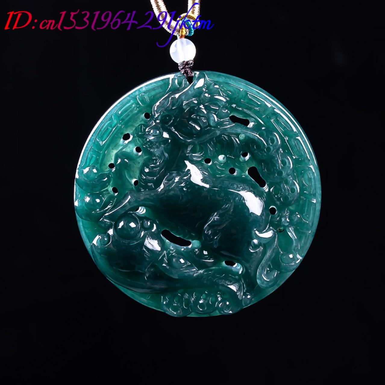 Burmese Jadeite Dragon Pendant - Women Accessories To Gift ulasan dan harga