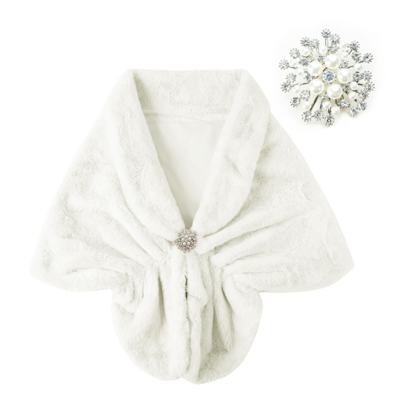 Fashion Ponchos Capes Set Eleg - Women'S Winter Accessories Set ulasan dan harga