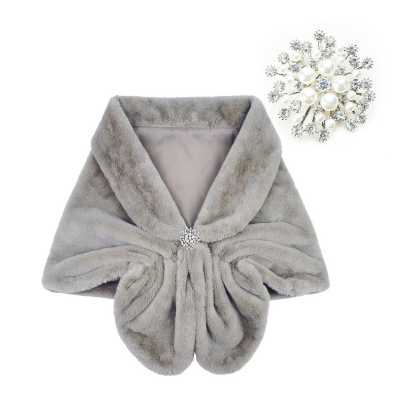 Fashion Ponchos Capes Set Eleg - Women'S Winter Accessories Set ulasan dan harga