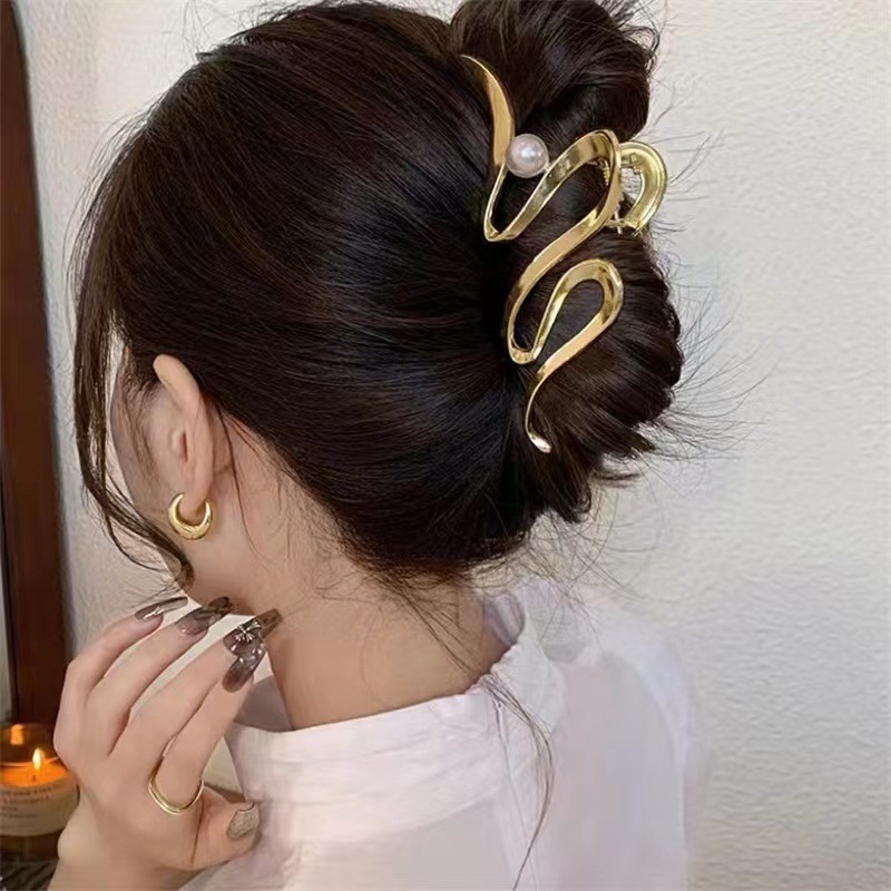 2026 Vintage Geometric Hair Cl - Women'S Winter Accessories Set ulasan dan harga