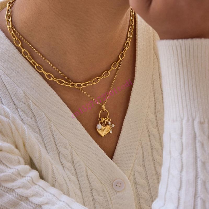 Adjustable Chain Heart Crucifi - Women Accessories Meaning ulasan dan harga