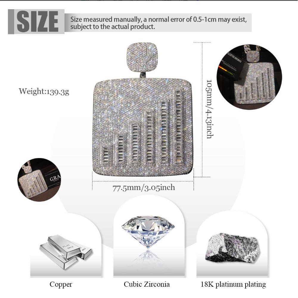 Blingbling Iced Out Hip Hop Pe - Women Accessories Meaning ulasan dan harga