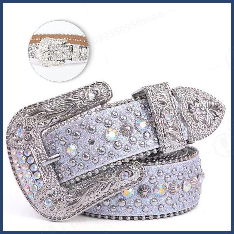 Y2K Style Rhinestone Belt For  - Women'S Jeans Accessories ulasan dan harga