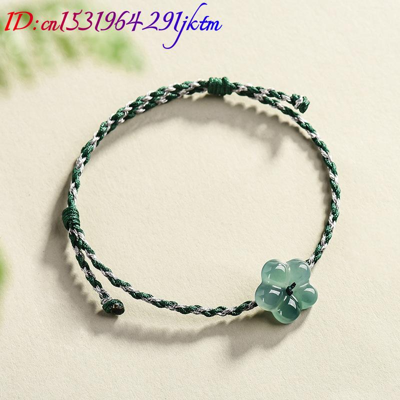 Burmese Jadeite Flower Bracele - Women Accessories To Gift ulasan dan harga