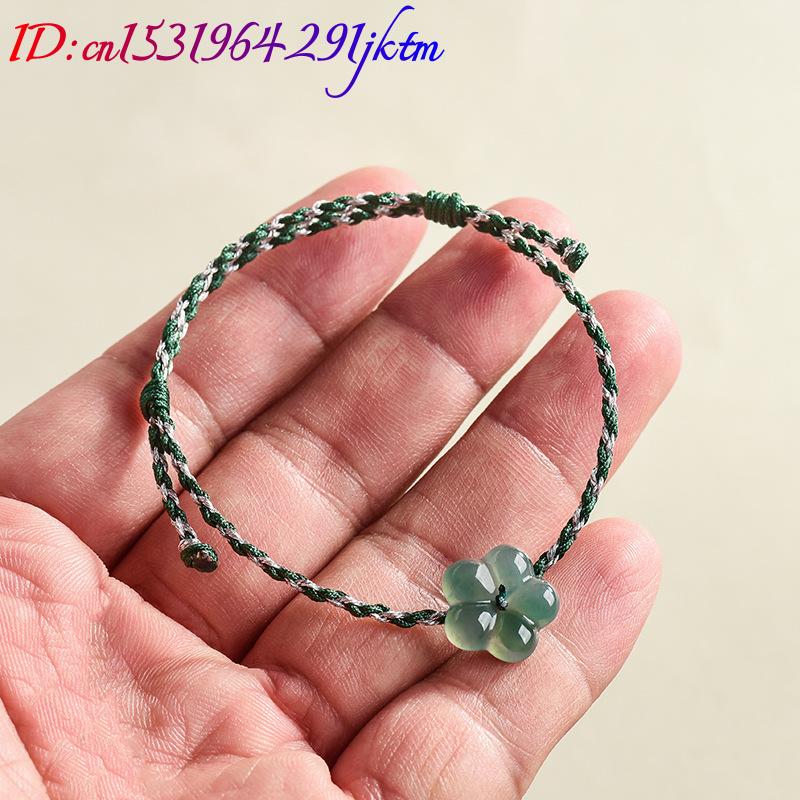 Burmese Jadeite Flower Bracele - Women Accessories To Gift ulasan dan harga