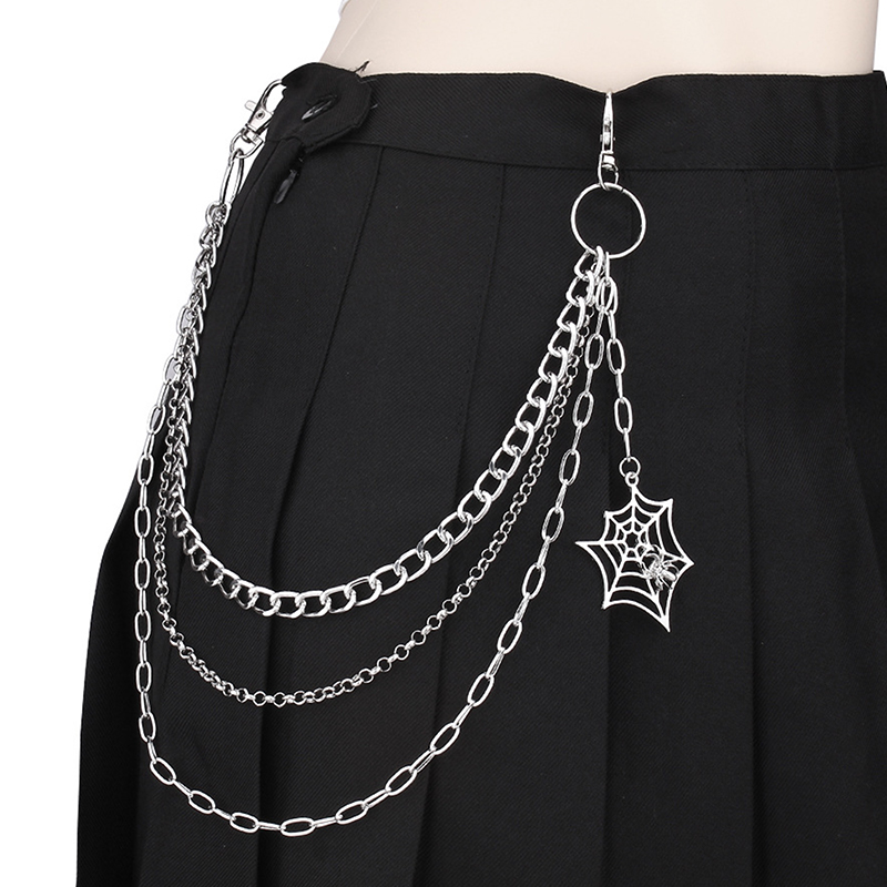 Fashion Punk Metal Pants Chain - Women'S Jeans Accessories ulasan dan harga