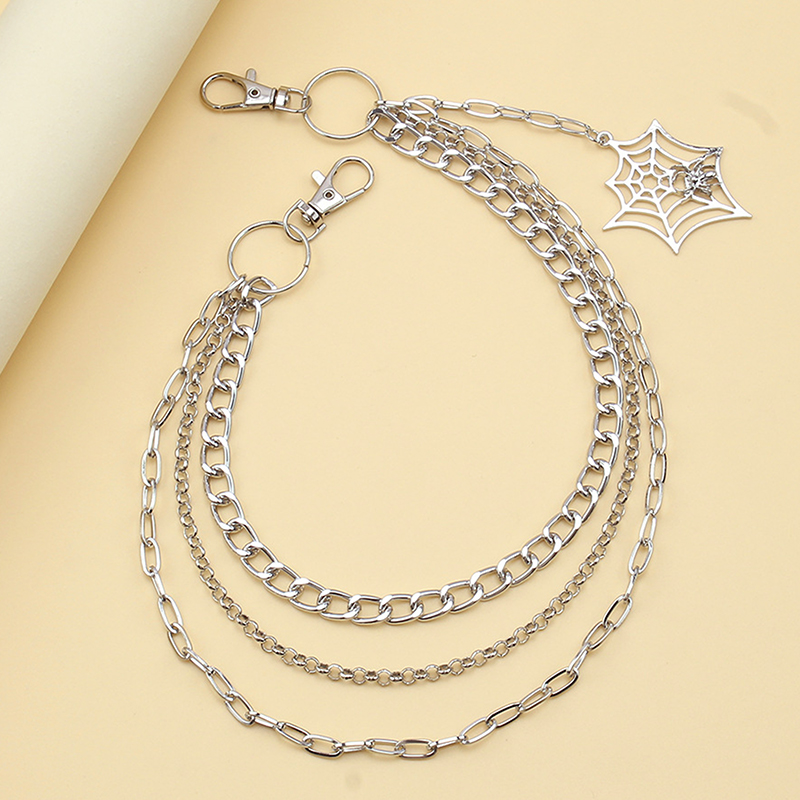 Fashion Punk Metal Pants Chain - Women'S Jeans Accessories ulasan dan harga