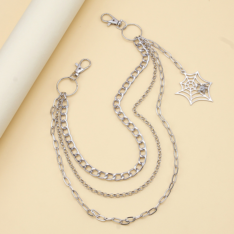 Fashion Punk Metal Pants Chain - Women'S Jeans Accessories ulasan dan harga