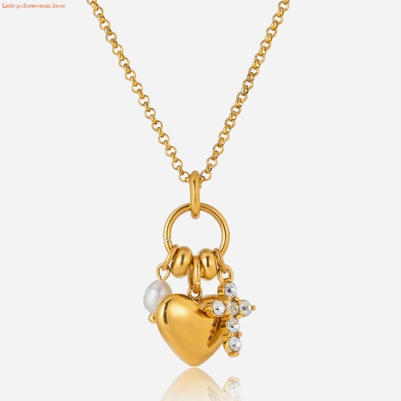 F92D Adjustable Chain Heart Cr - Women Accessories Meaning ulasan dan harga