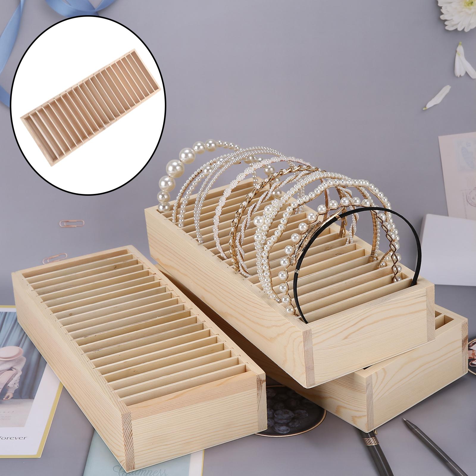 Wooden Headband Holder Hair Ac - Women Accessories Display ulasan dan harga