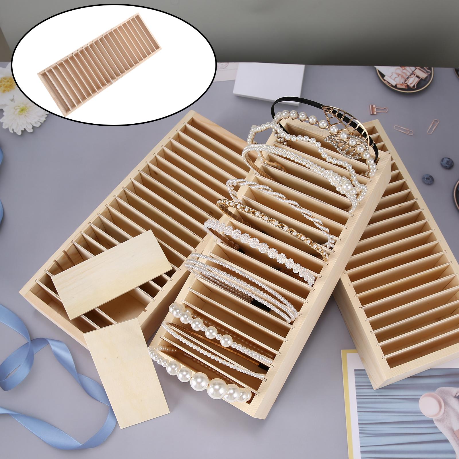 Wooden Headband Holder Hair Ac - Women Accessories Display ulasan dan harga